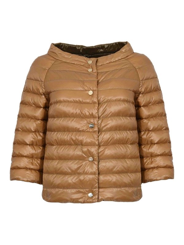 HERNO: Kurze Daunenjacken - Daunenjacke - Camel