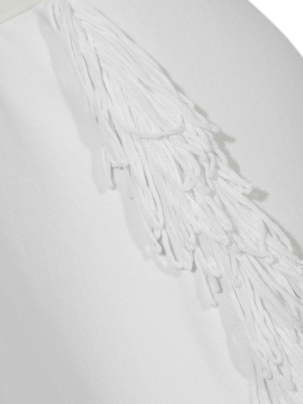 The Best Shops LIVIANA CONTI: ニーレングススカート＆ミディ丈 - 膝丈/ミディスカート - 白