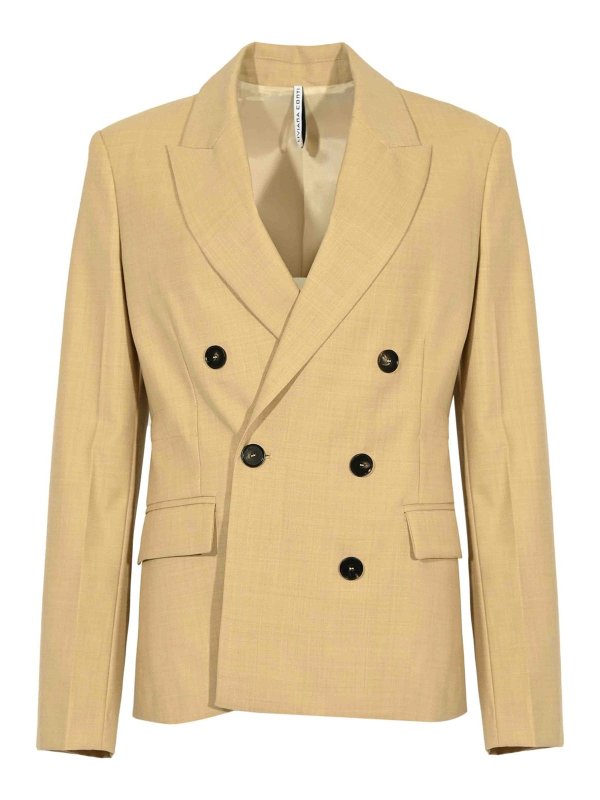 LIVIANA CONTI: blazers - Farrel Double-Breasted Jacket