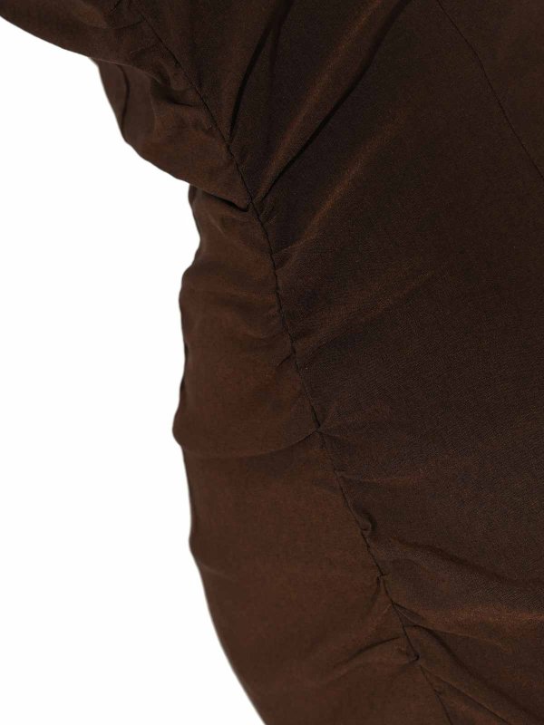 The Best Shops LIVIANA CONTI: ニーレングスドレス - 膝丈ドレス - ダークブラウン