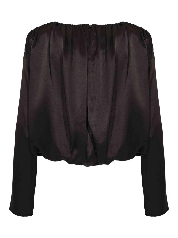 LIVIANA CONTI: ブラウス online - ブラウス - ダークブラウン