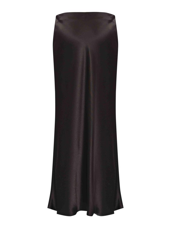 LIVIANA CONTI: ロングシャツ online - ロングスカート - ダークブラウン