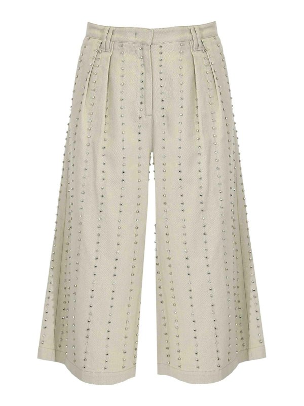 Pinko: トラウザーショーツ - ショートパンツ - グレー