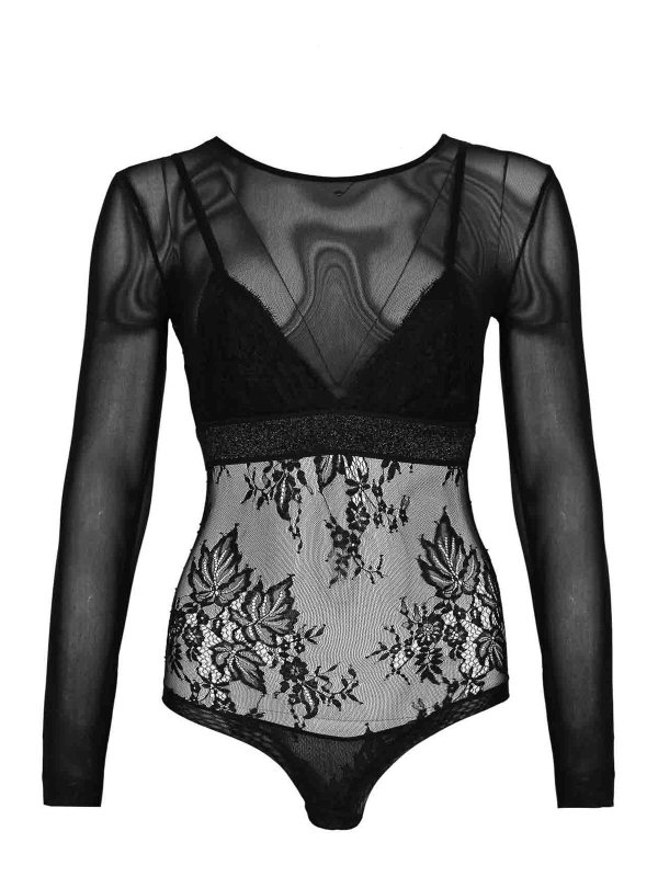 Pinko: Tops y camisetas sin mangas - Top - Negro