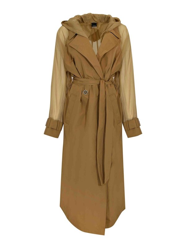 Pinko: Trenchcoats - Trenchcoat - Hellbraun