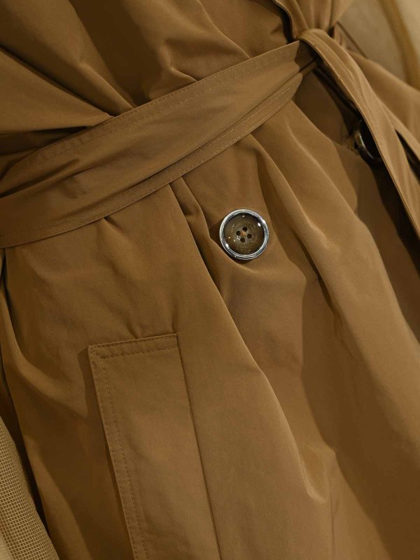 The Best Shops Pinko: Trenchcoats - Trenchcoat - Hellbraun