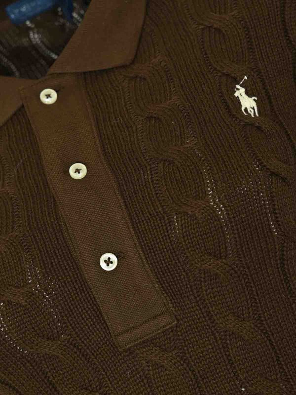 The Best Shops POLO RALPH LAUREN: ポロシャツ - ポロシャツ - ダークブラウン