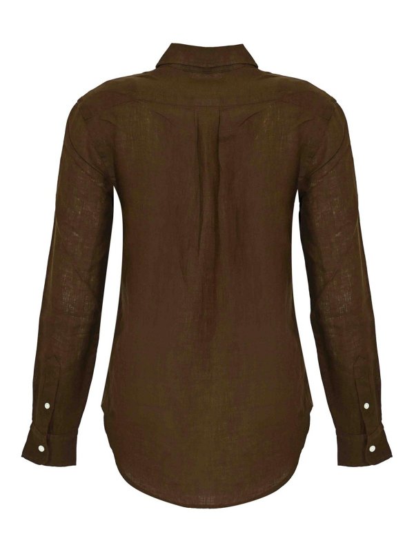 POLO RALPH LAUREN: ポロシャツ online - ポロシャツ - ダークブラウン