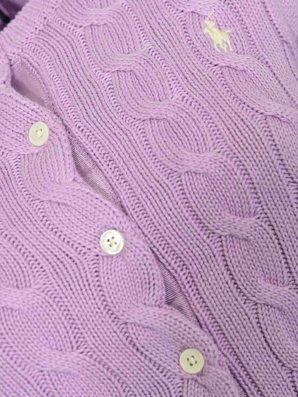 The Best Shops POLO RALPH LAUREN: カーディガン - カーディガン - 紫
