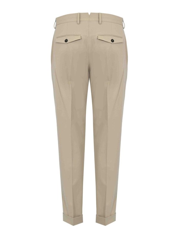 PT TORINO: テーラードトラウザー online - テーラードパンツ - ベージュ