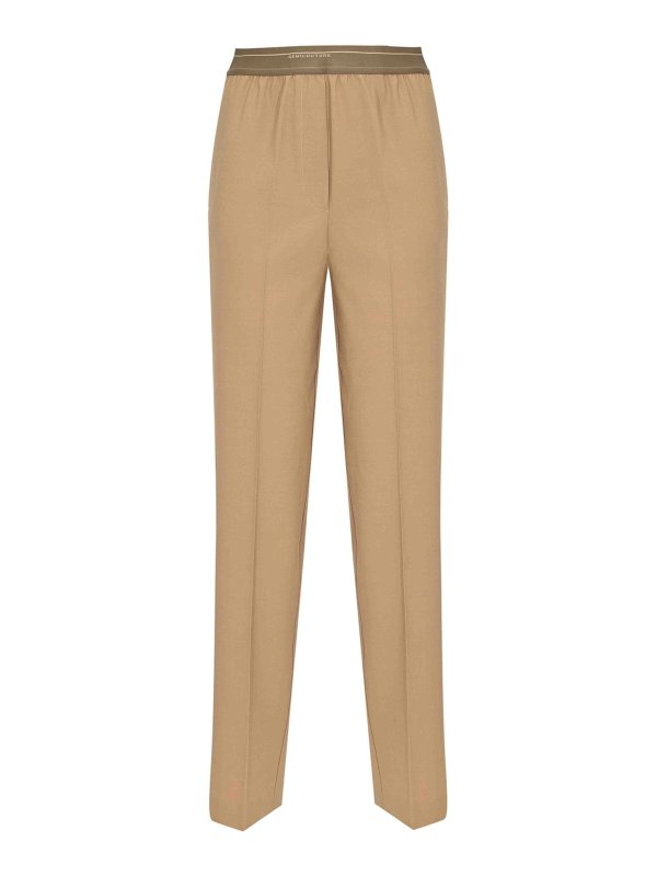 Semicouture: カジュアルトラウザー - カジュアルパンツ - マルチカラー