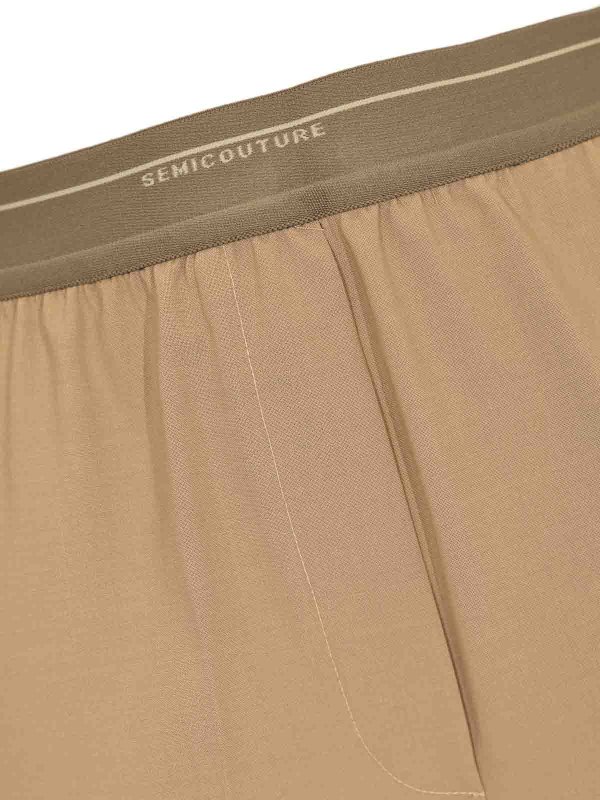 The Best Shops Semicouture: カジュアルトラウザー - カジュアルパンツ - マルチカラー