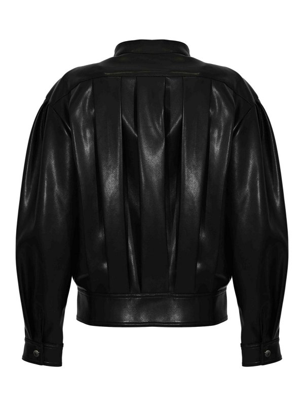 Semicouture: レザージャケット online - レザージャケット - 黒
