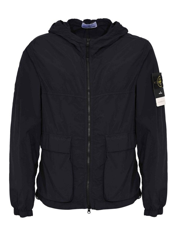 STONE ISLAND: カジュアルジャケット - カジュアルジャケット - ブルー