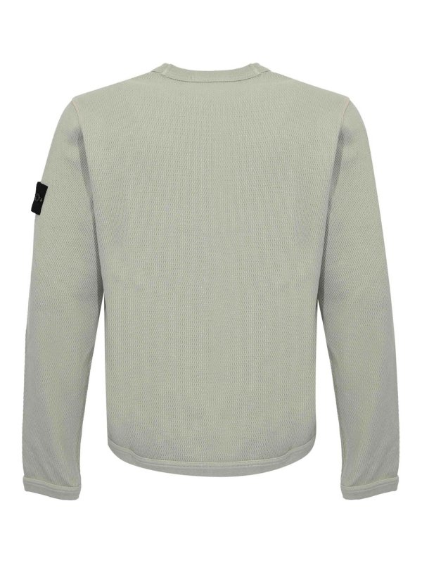 STONE ISLAND: スウェット＆セーター online - スウェットシャツ/セーター - ライトグリーン
