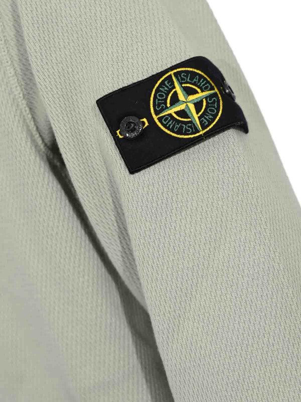The Best Shops STONE ISLAND: スウェット＆セーター - スウェットシャツ/セーター - ライトグリーン
