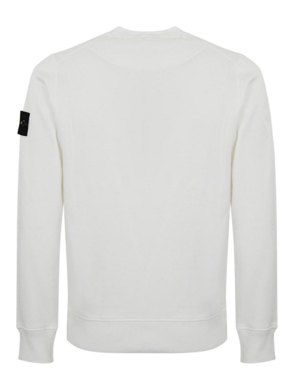 STONE ISLAND: スウェット＆セーター online - スウェットシャツ/セーター - 白