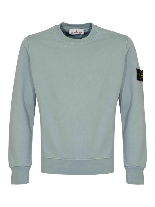 STONE ISLAND: Sweatshirts & Pulls - Sweat-Shirts - Bleu