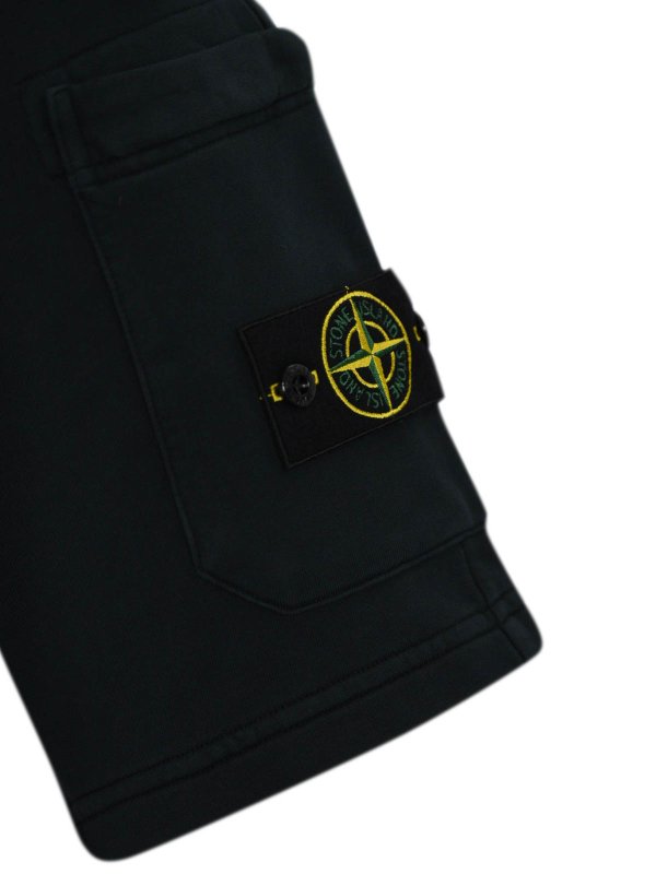 The Best Shops STONE ISLAND: トラウザーショーツ - ショートパンツ - ブルー