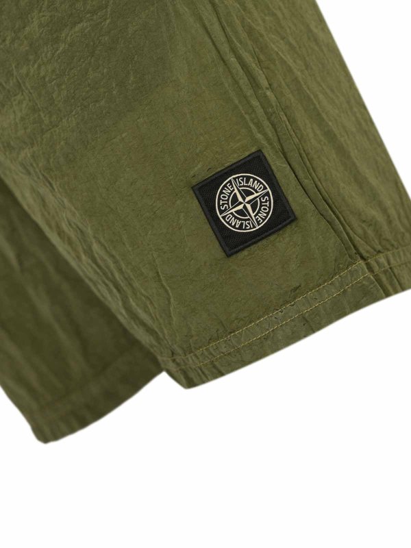 The Best Shops STONE ISLAND: トラウザーショーツ - ショートパンツ - 緑