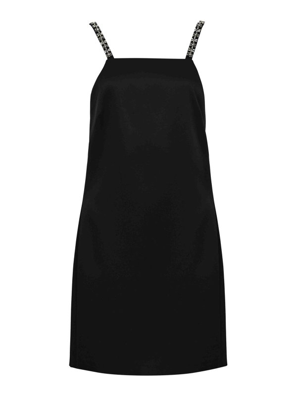 TWINSET: ショートドレス - ショートドレス - 黒