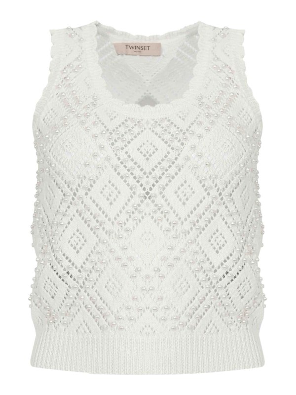 TWINSET: Tops und Tank Tops - Top - Bunt