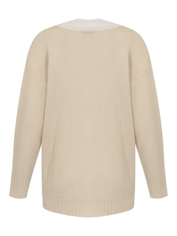 ALPHA STUDIO: Cardigans online - Cardigan - Blanc