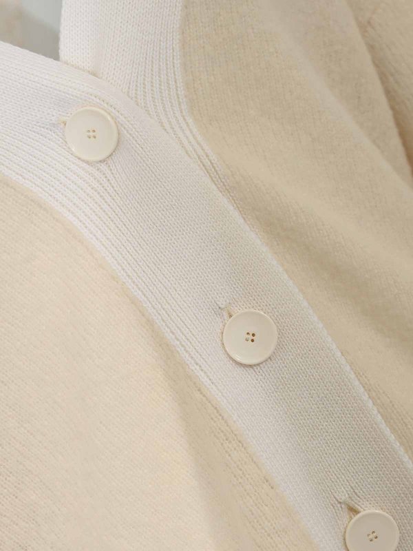 The Best Shops ALPHA STUDIO: Cardigans - Cardigan - Blanc