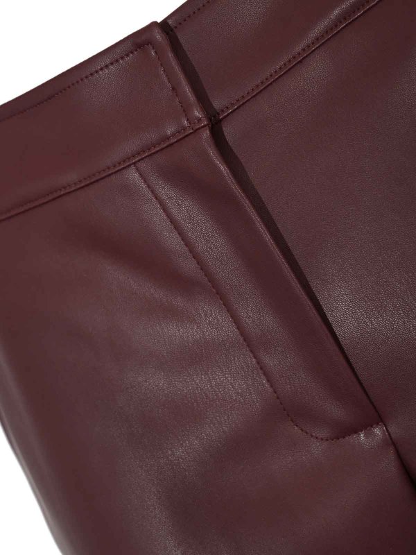 The Best Shops ALPHA STUDIO: leather trousers - Faux Leather pants
