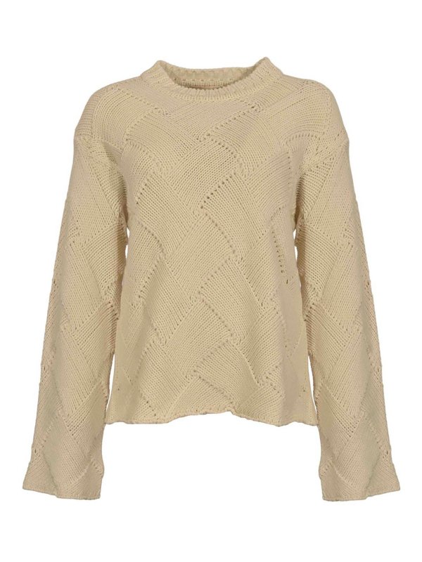 ATOMOFACTORY: Pull col rond - Pull Col Rond - Blanc