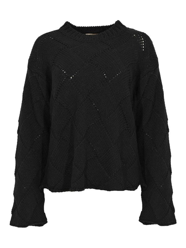 ATOMOFACTORY: crew necks - Wool Blend Sweater