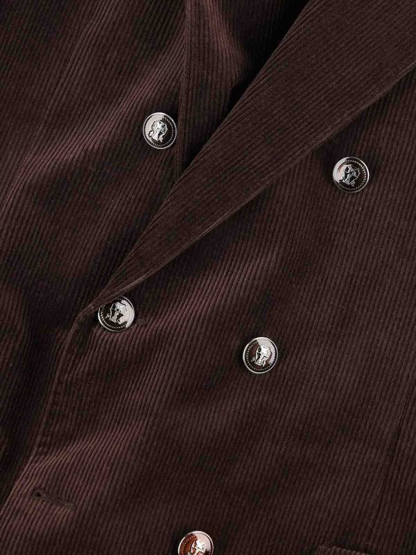 The Best Shops BRUNELLO CUCINELLI: blazers - Double-breasted Jacket