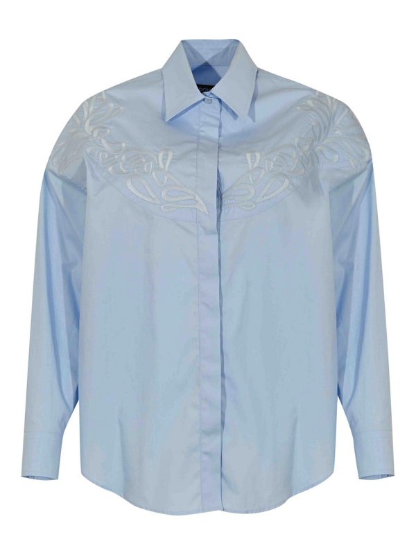DONDUP: Camisas - Camisa - Azul