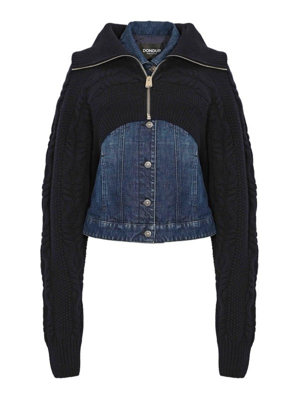 DONDUP: デニムジャケット - デニムジャケット - ブルー