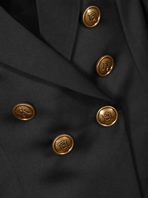 The Best Shops ELISABETTA FRANCHI: ブレザー - ブレザー - 黒