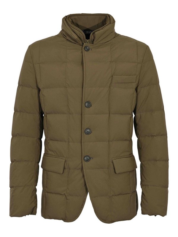 FAY: padded jackets - Double-fronted Down Jacket