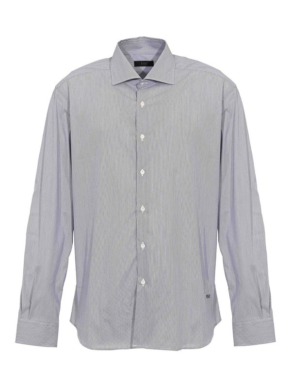 FAY: Hemden - Hemd - Blau