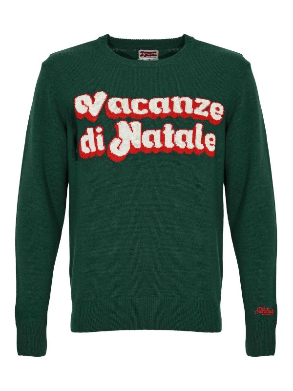 MC2 SAINT BARTH: Strickpullover mit Rundhalsausschnitt - Rundhalspullover - Bunt