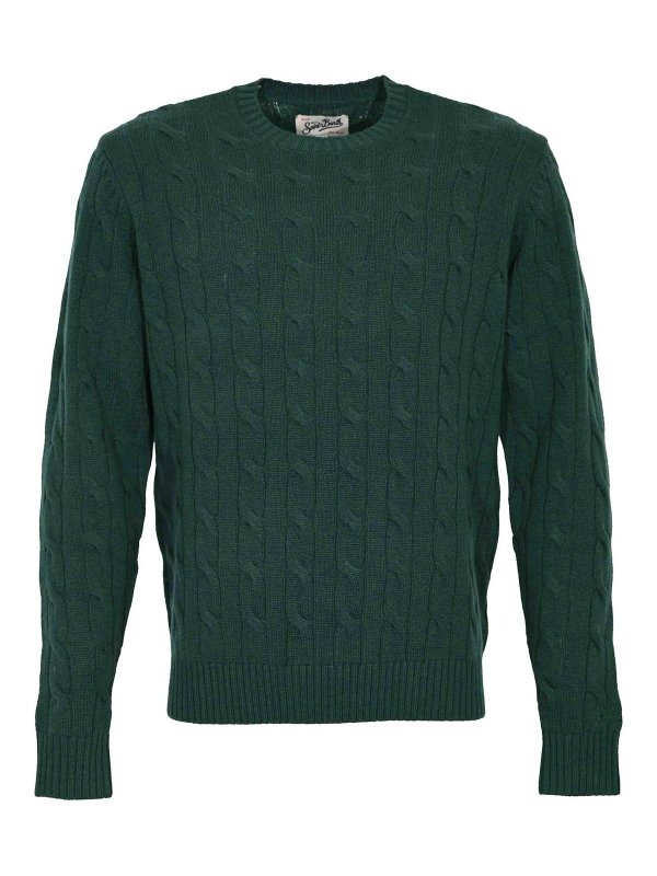 MC2 SAINT BARTH: Pull col rond - Pull Col Rond - Vert