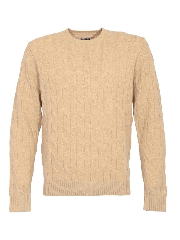 MC2 SAINT BARTH: crew necks - Regent Braid Cable Sweater