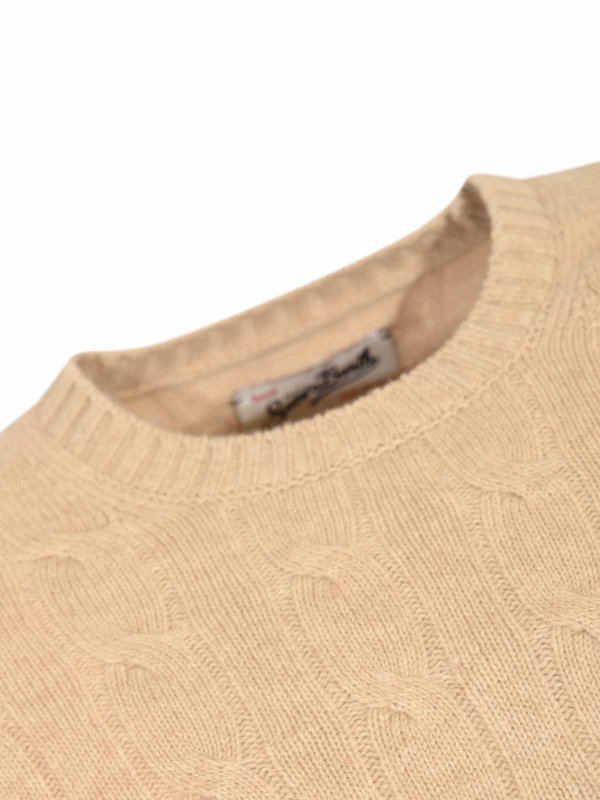 The Best Shops MC2 SAINT BARTH: crew necks - Regent Braid Cable Sweater