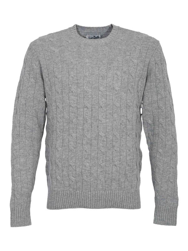 MC2 SAINT BARTH: Strickpullover mit Rundhalsausschnitt - Rundhalspullover - Bunt