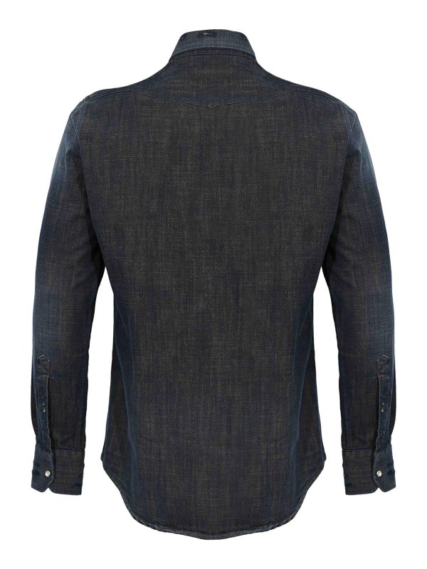 SARTORIO: シャツ online - シャツ - ダークウォッシュ