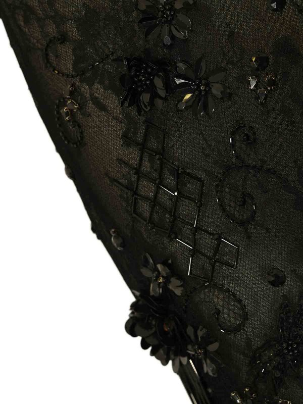 The Best Shops Semicouture: ニーレングススカート＆ミディ丈 - 膝丈/ミディスカート - 黒