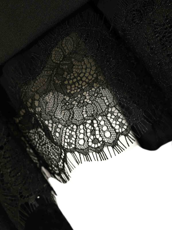 The Best Shops Semicouture: ニーレングススカート＆ミディ丈 - 膝丈/ミディスカート - 黒