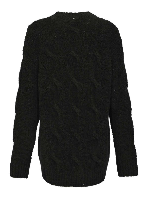 SPORTMAX: クルーネック online - クルーネック - 黒