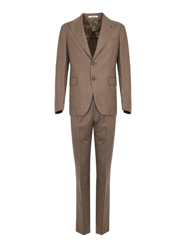 TAGLIATORE: カジュアルスーツ - カジュアルスーツ - ブラウン