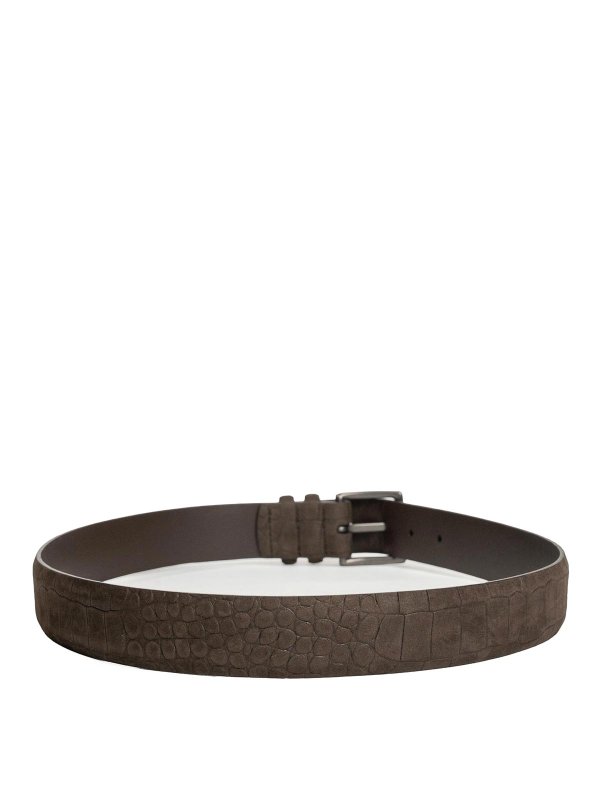 ORCIANI: Cinturones online - Cinturón - Marrón Oscuro