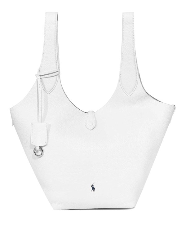 POLO RALPH LAUREN: トートバッグ - トートバッグ - 白