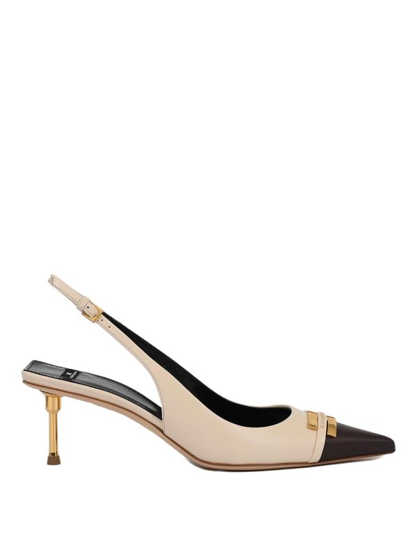 ELISABETTA FRANCHI: Sandalen - Sandalen - Braun